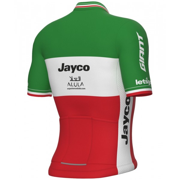 Team Jayco AlUla Italienischer Meister 2023 Radtrikot kurzarm-ALE Radsport-Profi-Team Radtrikot Kaufen