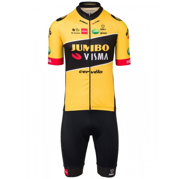 TEAM JUMBO-VISMA 2022 Trägerhose kurz-Radsport-Profi-Team Radtrikot Kaufen TEAM JUMBO-VISMA 2022 Trägerhose kurz-Radsport-Profi-Team Radtrikot Kaufen