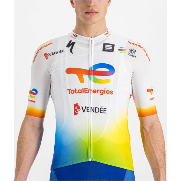 Team TotalEnergies 2022 Radtrikot kurzarm(langer Reißverschluss)-Radsport-Profi-Team Radtrikot Kaufen Team TotalEnergies 2022 Radtrikot kurzarm(langer Reißverschluss)-Radsport-Profi-Team Radtrikot Kaufen