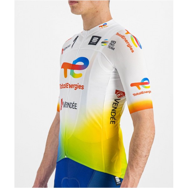 Team TotalEnergies 2022 Radtrikot kurzarm(langer Reißverschluss)-Radsport-Profi-Team Radtrikot Kaufen Team TotalEnergies 2022 Radtrikot kurzarm(langer Reißverschluss)-Radsport-Profi-Team Radtrikot Kaufen