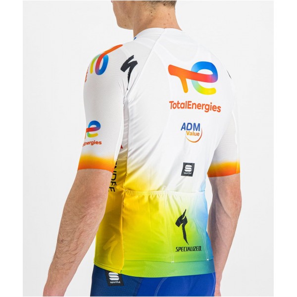 Team TotalEnergies 2022 Radtrikot kurzarm(langer Reißverschluss)-Radsport-Profi-Team Radtrikot Kaufen Team TotalEnergies 2022 Radtrikot kurzarm(langer Reißverschluss)-Radsport-Profi-Team Radtrikot Kaufen