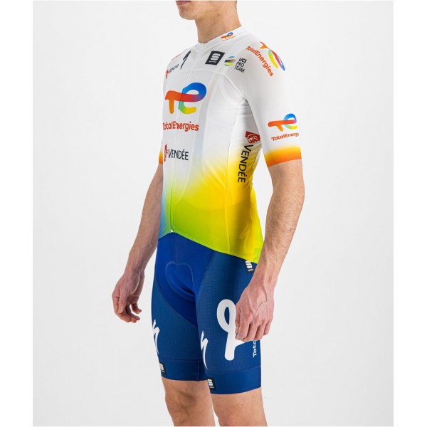 Team TotalEnergies 2022 Radtrikot kurzarm(langer Reißverschluss)-Radsport-Profi-Team Radtrikot Kaufen Team TotalEnergies 2022 Radtrikot kurzarm(langer Reißverschluss)-Radsport-Profi-Team Radtrikot Kaufen