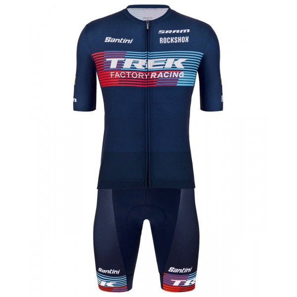 Trek Factory Racing XC 2023 Set(Radtrikot+Trägerhose)-Radsport-Profi-Team Radtrikot Kaufen