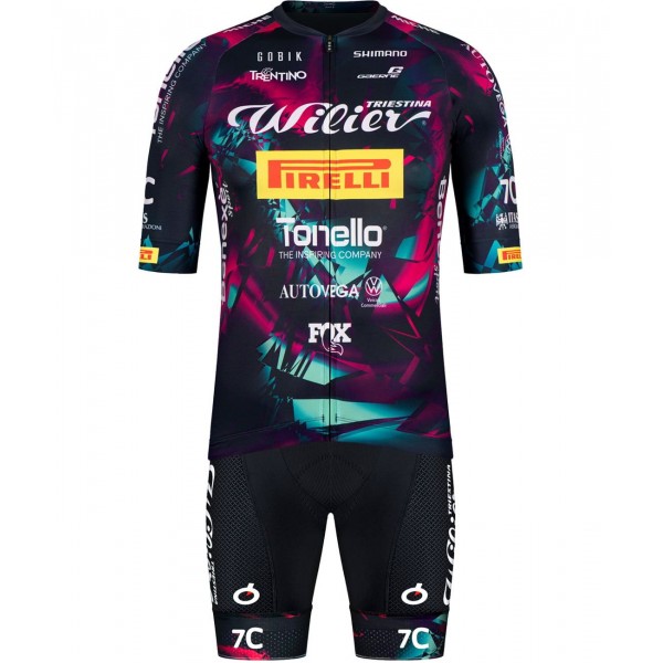 Wilier Triestina-Pirelli Factory Team 2023 Radtrikot kurzarm-Radsport-Profi-Team Radtrikot Kaufen
