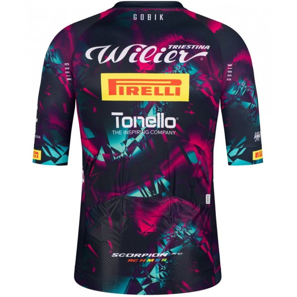 Wilier Triestina-Pirelli Factory Team 2023 Radtrikot kurzarm-Radsport-Profi-Team Radtrikot Kaufen