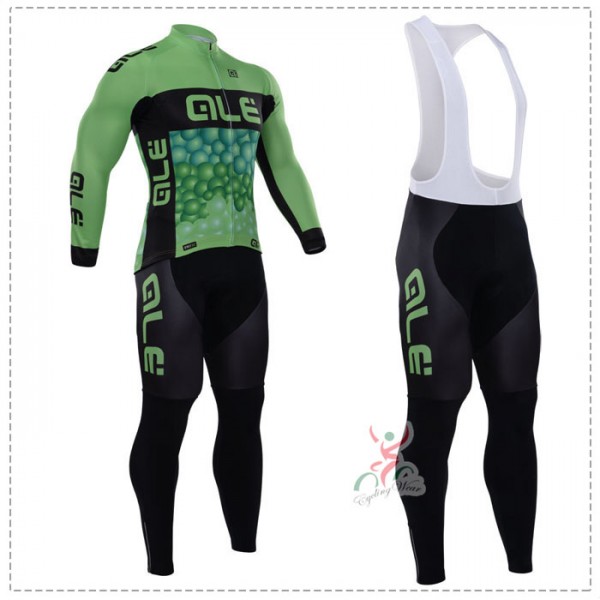 2015 ALE giordana Fahrradbekleidung Radtrikot Satz Langarm und Lange Trägerhose Radtrikot Kaufen