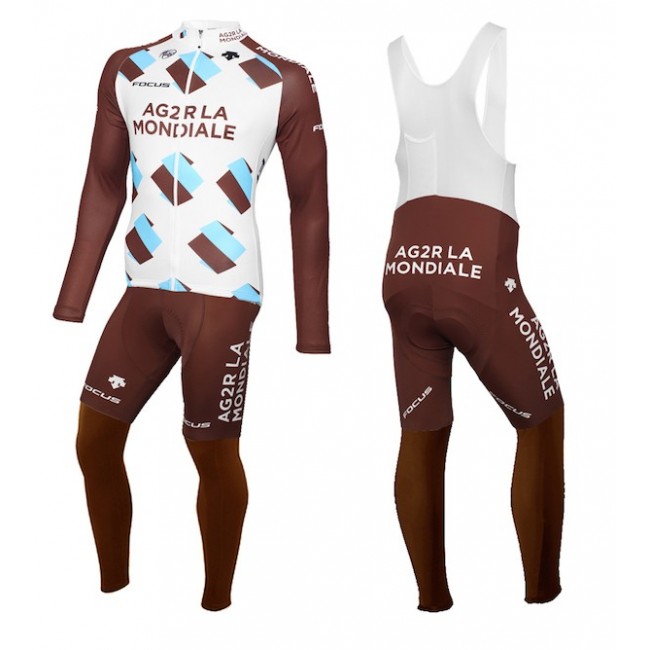 2015 Ag2r La Mondiale Team Fahrradbekleidung Satz Radtrikot Langarm+Lang Trägerhose Radtrikot Kaufen 2015 Ag2r La Mondiale Team Fahrradbekleidung Satz Radtrikot Langarm+Lang Trägerhose Radtrikot Kaufen
