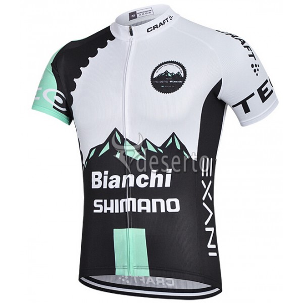 2015 Bianchi Shimano Radtrikot Kurzarm Radtrikot Kaufen