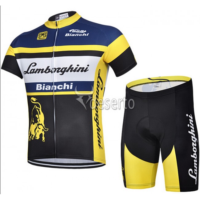 2015 Lamborghini Bianchi Radbekleidung Radtrikot Kurzarm und Fahrradhosen Kurz Radtrikot Kaufen 2015 Lamborghini Bianchi Radbekleidung Radtrikot Kurzarm und Fahrradhosen Kurz Radtrikot Kaufen