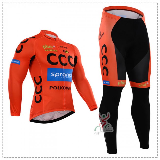 2015 CCC Fahrradbekleidung Radtrikot Satz Langarm und Lange Fahrradhose Radtrikot Kaufen 2015 CCC Fahrradbekleidung Radtrikot Satz Langarm und Lange Fahrradhose Radtrikot Kaufen
