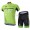 2015 Garmin Cannondale Radbekleidung Radtrikot Kurzarm und Fahrradhosen Kurz Grün Radtrikot Kaufen