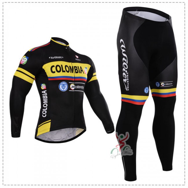 2015 Colombia Fahrradbekleidung Radtrikot Satz Langarm und Lange Fahrradhose Radtrikot Kaufen 2015 Colombia Fahrradbekleidung Radtrikot Satz Langarm und Lange Fahrradhose Radtrikot Kaufen