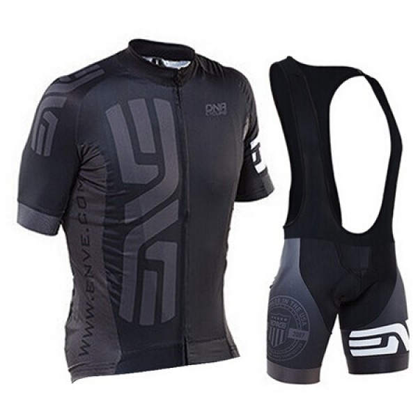 2015 ENVE DNA Fahrradbekleidung Satz Fahrradtrikot Kurzarm Trikot und Kurz Trägerhose schwarz Radtrikot Kaufen