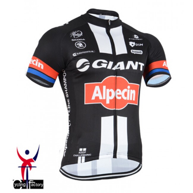 2015 GIANT-ALPECIN Radtrikot Kurzarm schwarz Radtrikot Kaufen 2015 GIANT-ALPECIN Radtrikot Kurzarm schwarz Radtrikot Kaufen