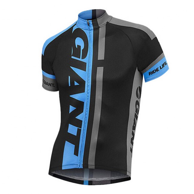2015 Giant blau schwarz Radtrikot Kurzarm Radtrikot Kaufen 2015 Giant blau schwarz Radtrikot Kurzarm Radtrikot Kaufen