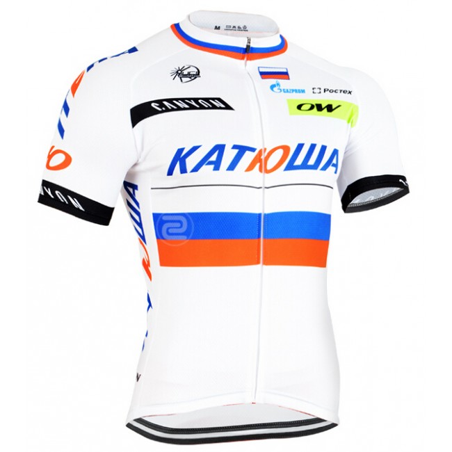 2015 Katusha Radtrikot Kurzarm valkoinen Radtrikot Kaufen 2015 Katusha Radtrikot Kurzarm valkoinen Radtrikot Kaufen