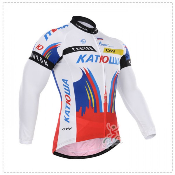 2015 Katusha Fahrradtrikot Langarm Radtrikot Kaufen