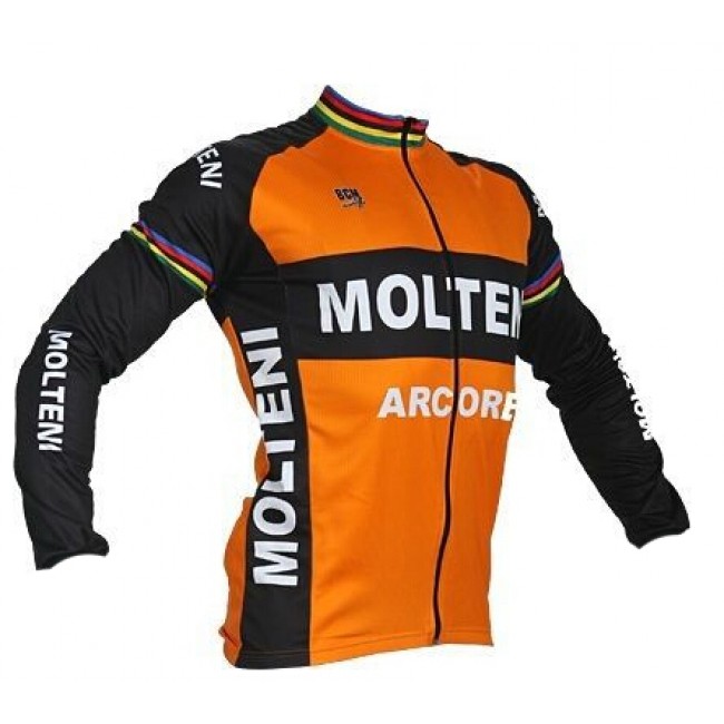 2015 MOLTENI RETRO Long Fahrradtrikot Langarm Radtrikot Kaufen 2015 MOLTENI RETRO Long Fahrradtrikot Langarm Radtrikot Kaufen
