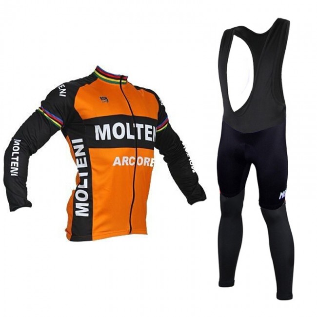 2015 MOLTENI RETRO Long Fahrradbekleidung Radtrikot Satz Langarm und Lange Trägerhose Radtrikot Kaufen 2015 MOLTENI RETRO Long Fahrradbekleidung Radtrikot Satz Langarm und Lange Trägerhose Radtrikot Kaufen