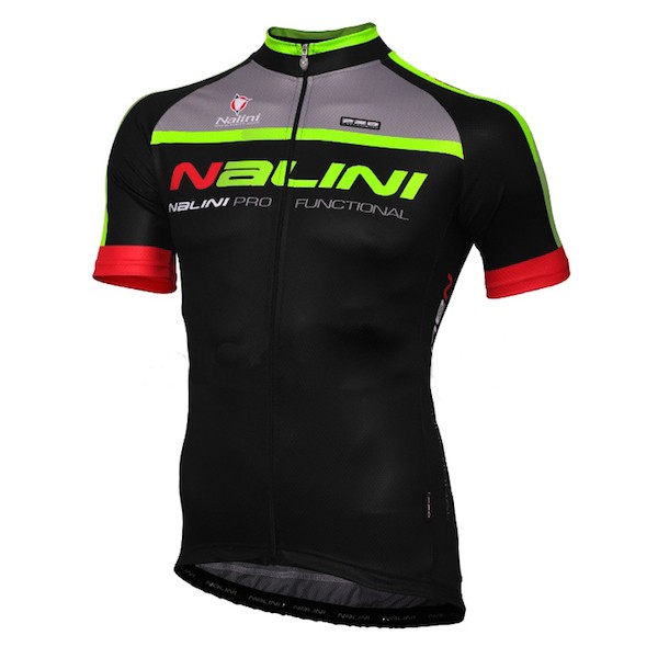 2015 Nalini Grechetto Schwarz fluorescence Radtrikot Kurzarm Radtrikot Kaufen
