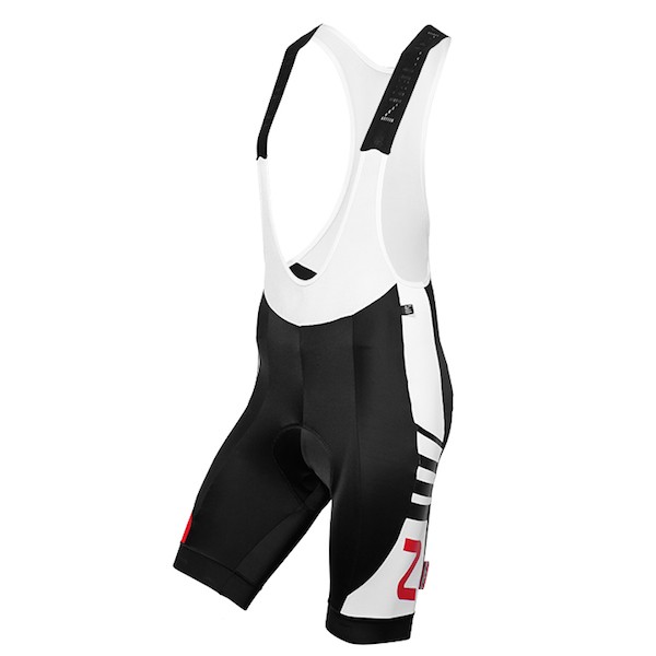 2015 Nalini Tescio Schwarz-Rot Kurz Trägerhose Radtrikot Kaufen