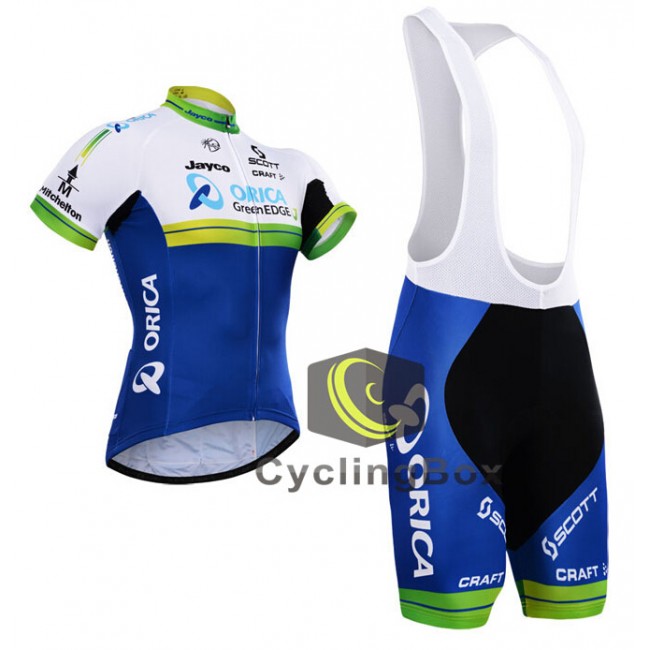 2015 ORICA GreenEDGE Fahrradbekleidung Satz Fahrradtrikot Kurzarm Trikot und Kurz Trägerhose Radtrikot Kaufen 2015 ORICA GreenEDGE Fahrradbekleidung Satz Fahrradtrikot Kurzarm Trikot und Kurz Trägerhose Radtrikot Kaufen