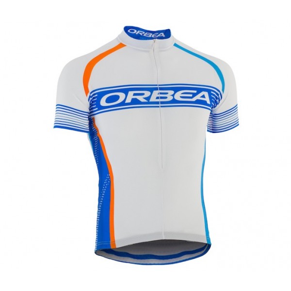 2015 Orbea Weiß-Blau Radtrikot Kurzarm Radtrikot Kaufen