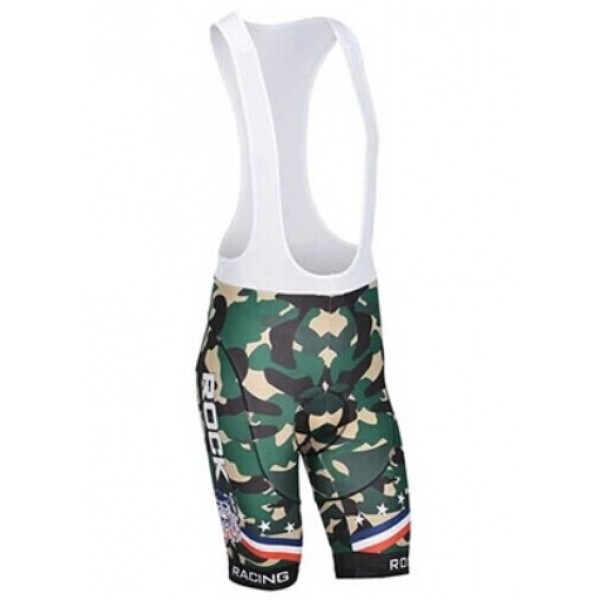 2015 Rock Racing Kurz Trägerhose Camouflage Radtrikot Kaufen