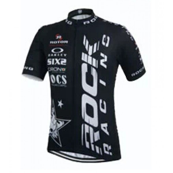 2015 Rock Racing Schwarz Radtrikot Kurzarm Radtrikot Kaufen