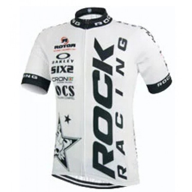 2015 Rock Racing Weiß Radtrikot Kurzarm Radtrikot Kaufen 2015 Rock Racing Weiß Radtrikot Kurzarm Radtrikot Kaufen
