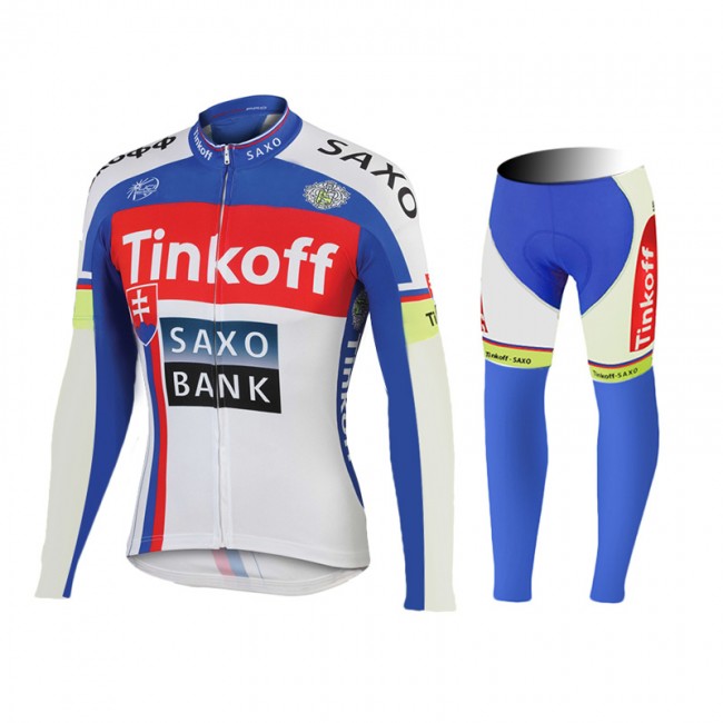 2015 Tinkoff Saxo Bank bleu Fahrradbekleidung Radtrikot Satz Langarm und Lange Fahrradhose Radtrikot Kaufen 2015 Tinkoff Saxo Bank bleu Fahrradbekleidung Radtrikot Satz Langarm und Lange Fahrradhose Radtrikot Kaufen