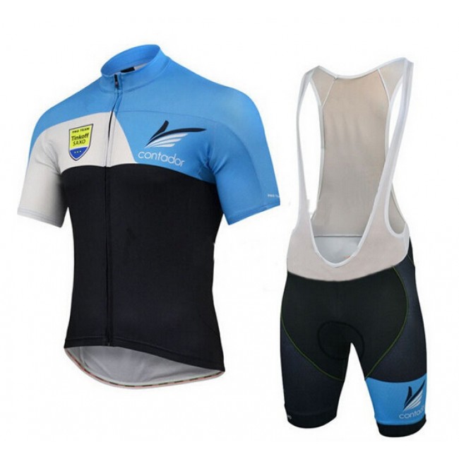 2015 Tinkoff Saxo Fahrradbekleidung Satz Fahrradtrikot Kurzarm Trikot und Kurz Trägerhose blau Radtrikot Kaufen 2015 Tinkoff Saxo Fahrradbekleidung Satz Fahrradtrikot Kurzarm Trikot und Kurz Trägerhose blau Radtrikot Kaufen