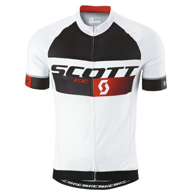 2015 Scott RC Pro Schwarz-Weiß-Rot Radtrikot Kurzarm Radtrikot Kaufen 2015 Scott RC Pro Schwarz-Weiß-Rot Radtrikot Kurzarm Radtrikot Kaufen