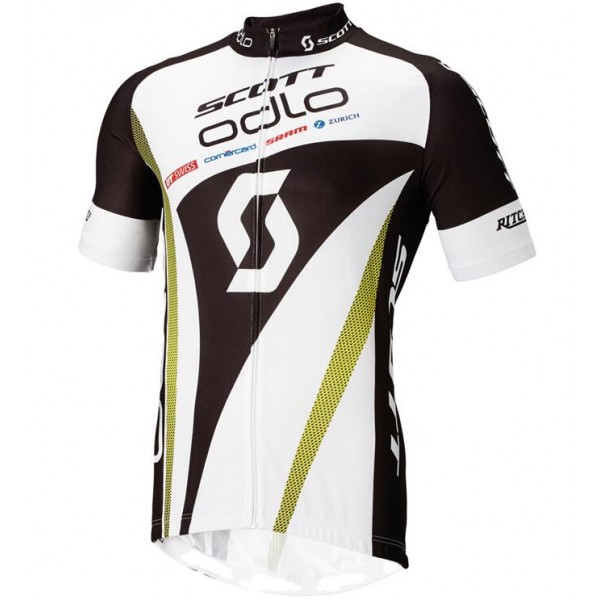 2015 Odlo Scott Swiss Radtrikot Kurzarm Radtrikot Kaufen