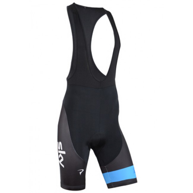 2015 Sky Kurz Trägerhose Blau Radtrikot Kaufen 2015 Sky Kurz Trägerhose Blau Radtrikot Kaufen