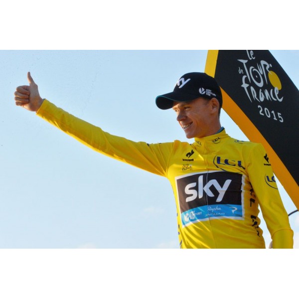 2015 Sky Fahrradtrikot Langarm Radtrikot Kaufen