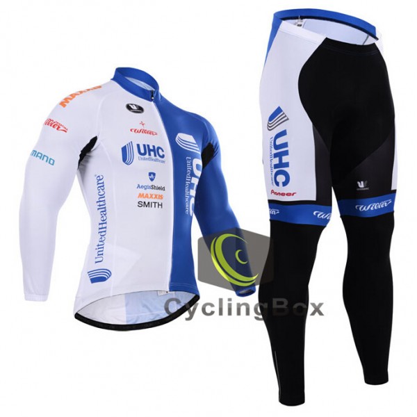 2015 UHC Fahrradbekleidung Radtrikot Satz Langarm und Lange Fahrradhose Radtrikot Kaufen