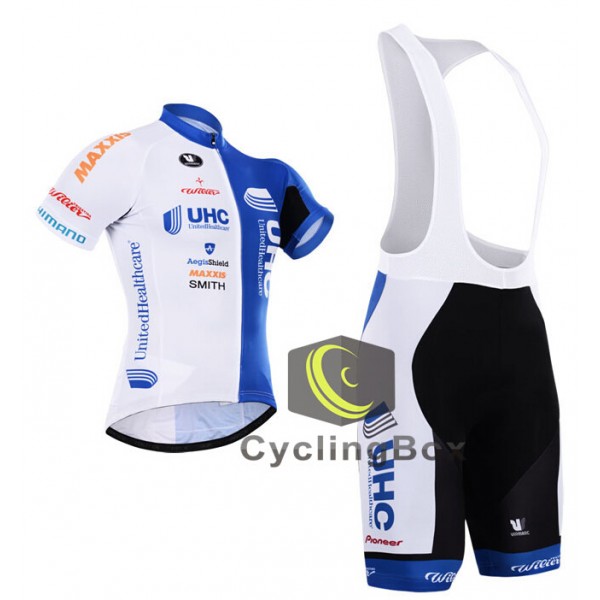 2015 UHC Fahrradbekleidung Satz Fahrradtrikot Kurzarm Trikot und Kurz Trägerhose Radtrikot Kaufen