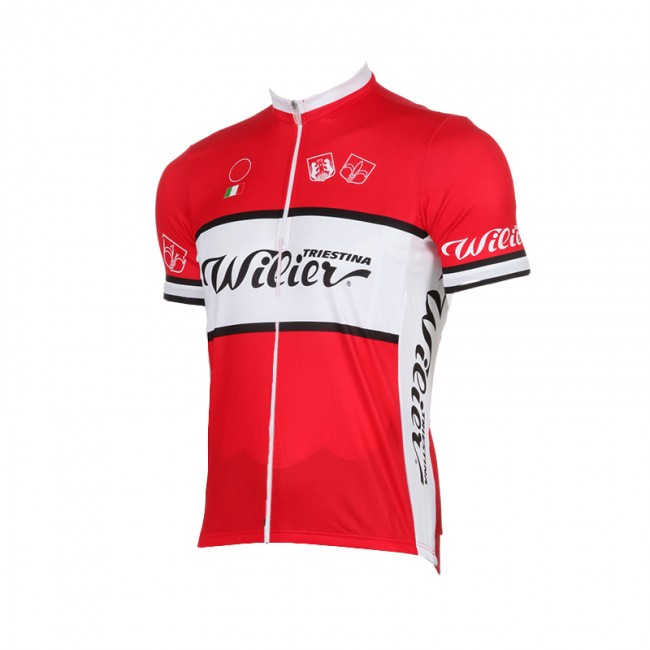 WILIER 2015 Weiß Rot Radtrikot Kurzarm Radtrikot Kaufen WILIER 2015 Weiß Rot Radtrikot Kurzarm Radtrikot Kaufen