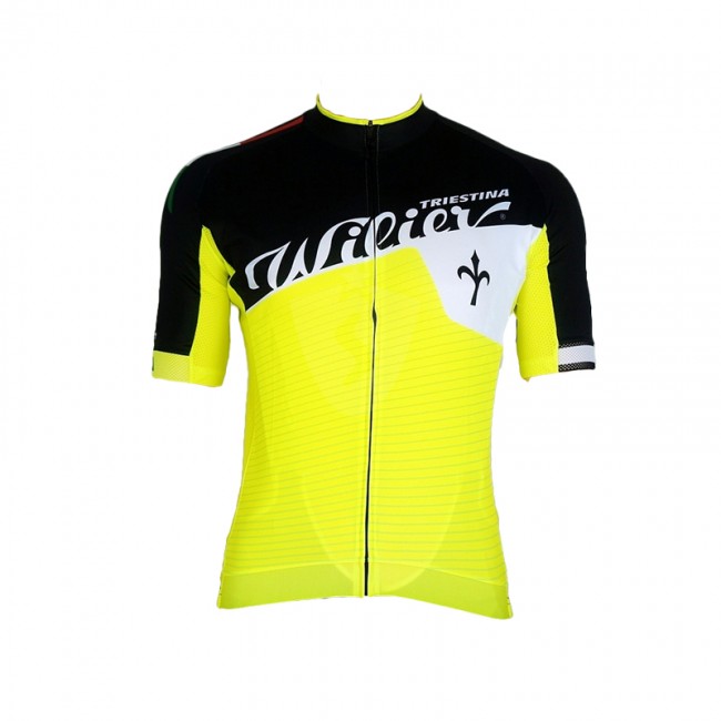WILIER 2015 Gelb Weiß Schwarz Radtrikot Kurzarm Radtrikot Kaufen WILIER 2015 Gelb Weiß Schwarz Radtrikot Kurzarm Radtrikot Kaufen