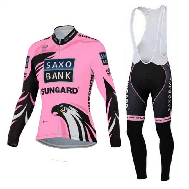 2015 Saxo Bank Sungard Damen Fahrradbekleidung Radtrikot Satz Langarm und Lange Trägerhose Radtrikot Kaufen 2015 Saxo Bank Sungard Damen Fahrradbekleidung Radtrikot Satz Langarm und Lange Trägerhose Radtrikot Kaufen