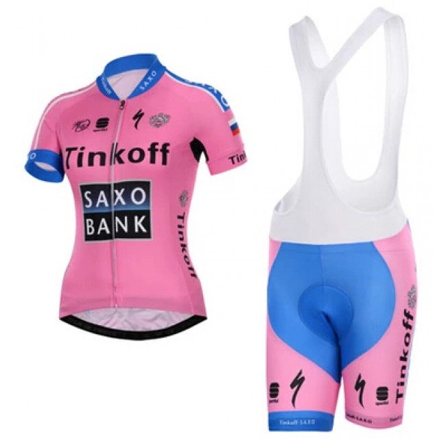 2015 Tinkoff Saxo Bank Damen Fahrradbekleidung Satz Fahrradtrikot Kurzarm Trikot und Kurz Trägerhose Radtrikot Kaufen 2015 Tinkoff Saxo Bank Damen Fahrradbekleidung Satz Fahrradtrikot Kurzarm Trikot und Kurz Trägerhose Radtrikot Kaufen