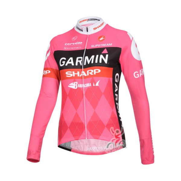 2013 Damen GarminFahrradtrikot Langarm Radtrikot Kaufen