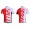 2012 Specialized Radbekleidung Radtrikot Kurzarm und Fahrradhosen Kurz Rot Weiß Radtrikot Kaufen