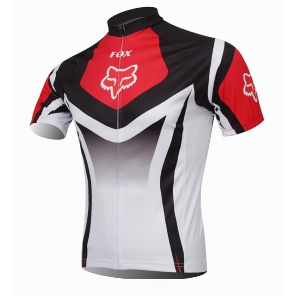 2014 Fox Racing Radtrikot Kurzarm Rot Radtrikot Kaufen