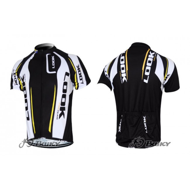 2012 Look Cycle Radtrikot Kurzarm Weiß Schwarz Radtrikot Kaufen 2012 Look Cycle Radtrikot Kurzarm Weiß Schwarz Radtrikot Kaufen