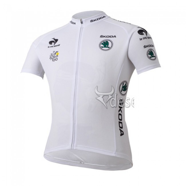 Tour de France le coq sportif Weißen Trikots Radtrikot Kurzarm Radtrikot Kaufen Tour de France le coq sportif Weißen Trikots Radtrikot Kurzarm Radtrikot Kaufen