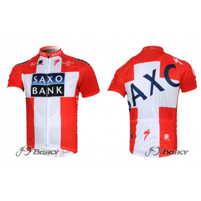 2012 Saxo Bank Pro Team Dnischer Champion Radtrikot Kurzarm Rot Weiß Radtrikot Kaufen 2012 Saxo Bank Pro Team Dnischer Champion Radtrikot Kurzarm Rot Weiß Radtrikot Kaufen
