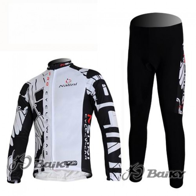 Nalini Pro Team Radbekleidung Satz Fahrradtrikot Langarm und Lang Radhose Weiß Schwarz Radtrikot Kaufen Nalini Pro Team Radbekleidung Satz Fahrradtrikot Langarm und Lang Radhose Weiß Schwarz Radtrikot Kaufen