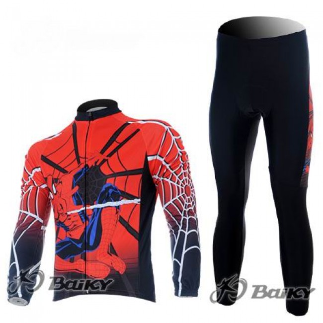 Spiderman Radbekleidung Satz Fahrradtrikot Langarm und Lang Radhose Rot Radtrikot Kaufen Spiderman Radbekleidung Satz Fahrradtrikot Langarm und Lang Radhose Rot Radtrikot Kaufen